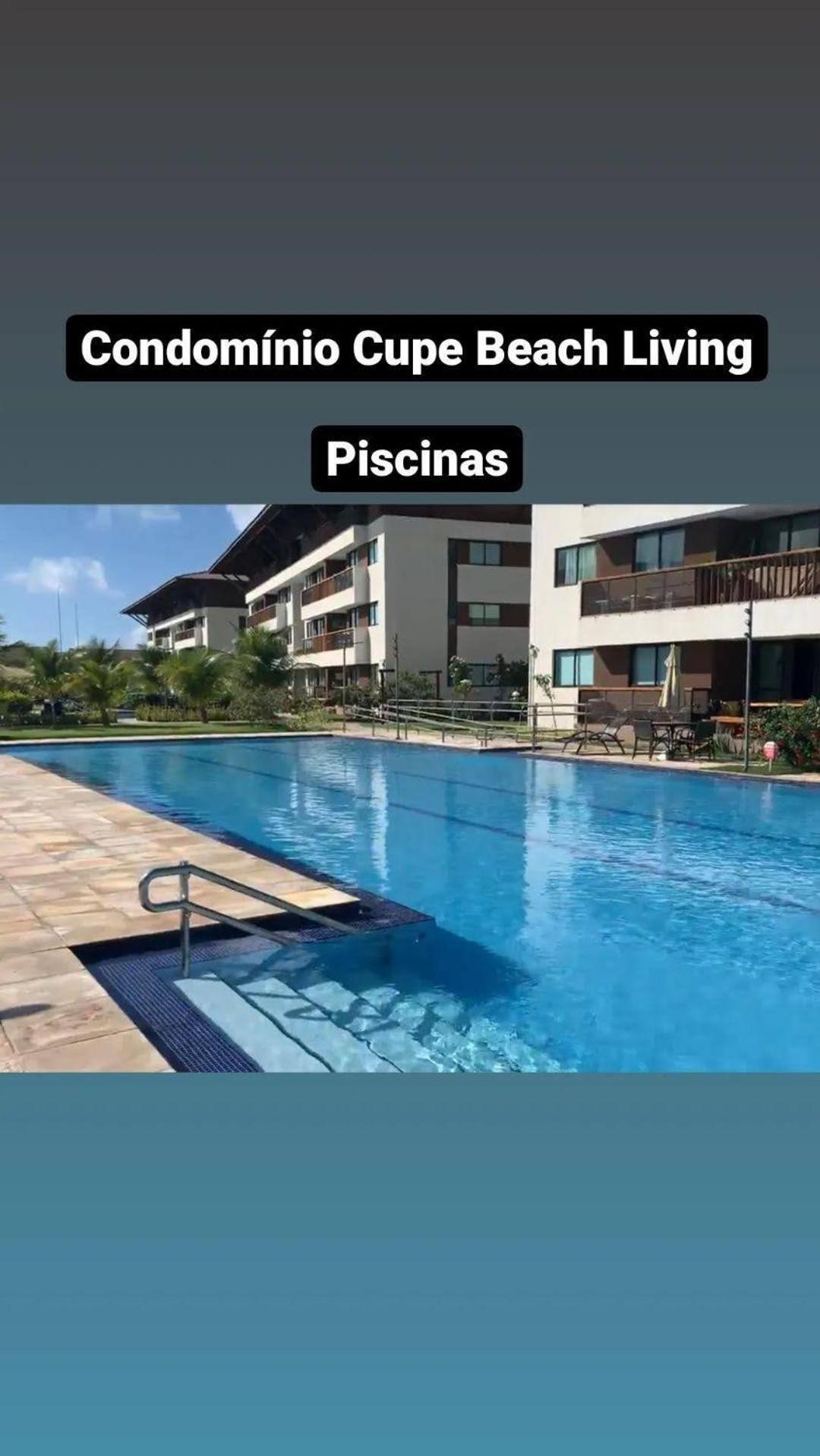 Luxuoso Flat 3 Quartos, Terreo, No Cupe Beach Living - Beira Mar De Pôrto das Galinhas Exterior foto