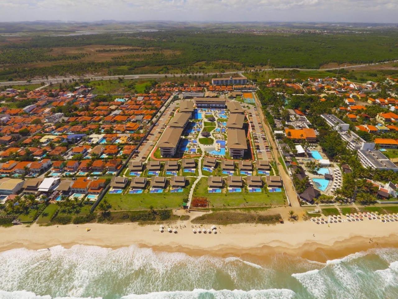 Luxuoso Flat 3 Quartos, Terreo, No Cupe Beach Living - Beira Mar De Pôrto das Galinhas Exterior foto